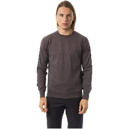 Gray Merino Wool Sweater