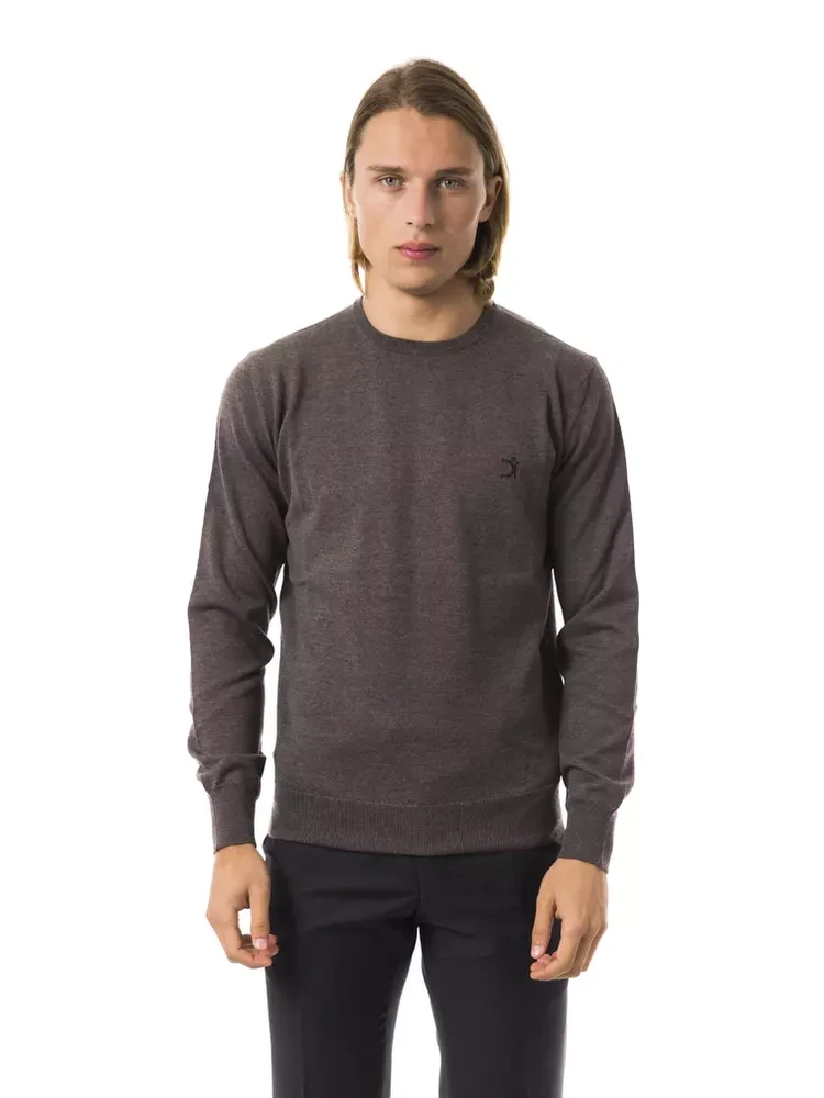 Gray Merino Wool Sweater