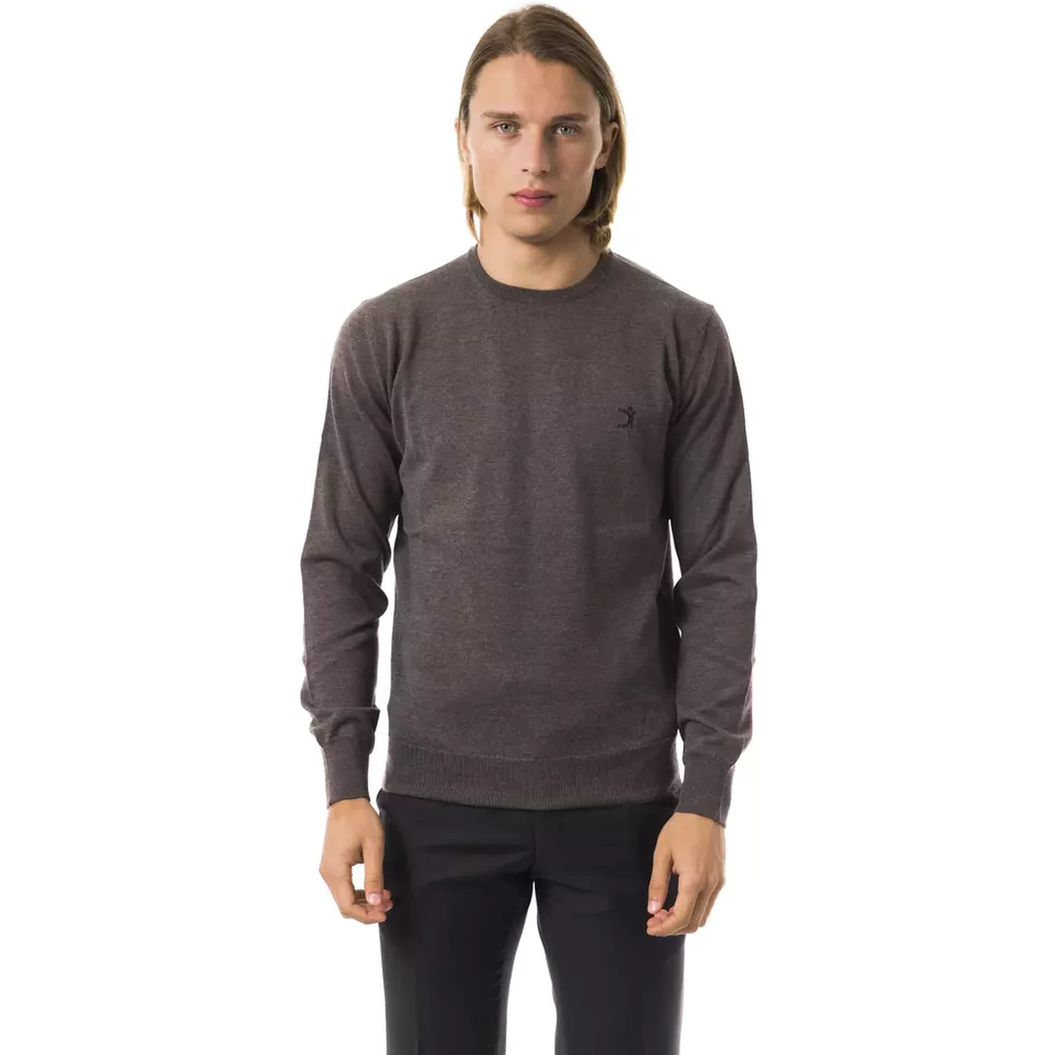Gray Merino Wool Sweater