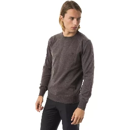 Gray Merino Wool Sweater