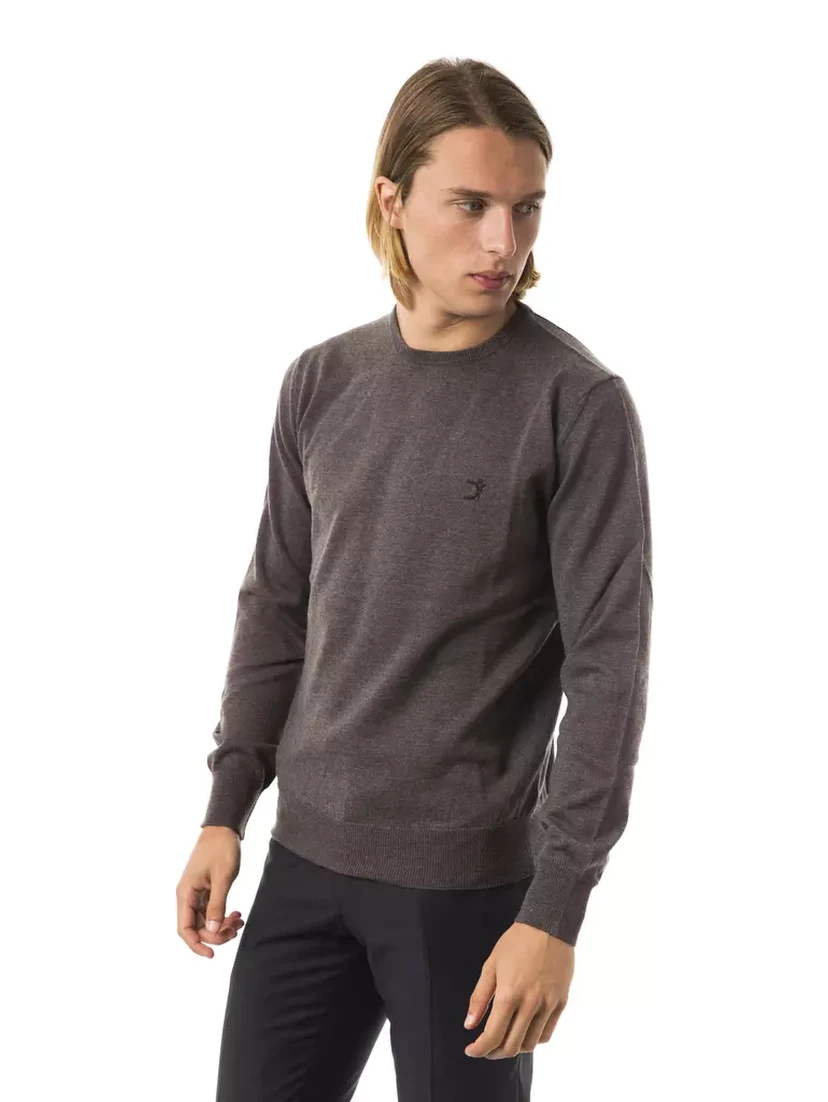 Gray Merino Wool Sweater