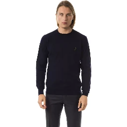 Blue Merino Wool Sweater