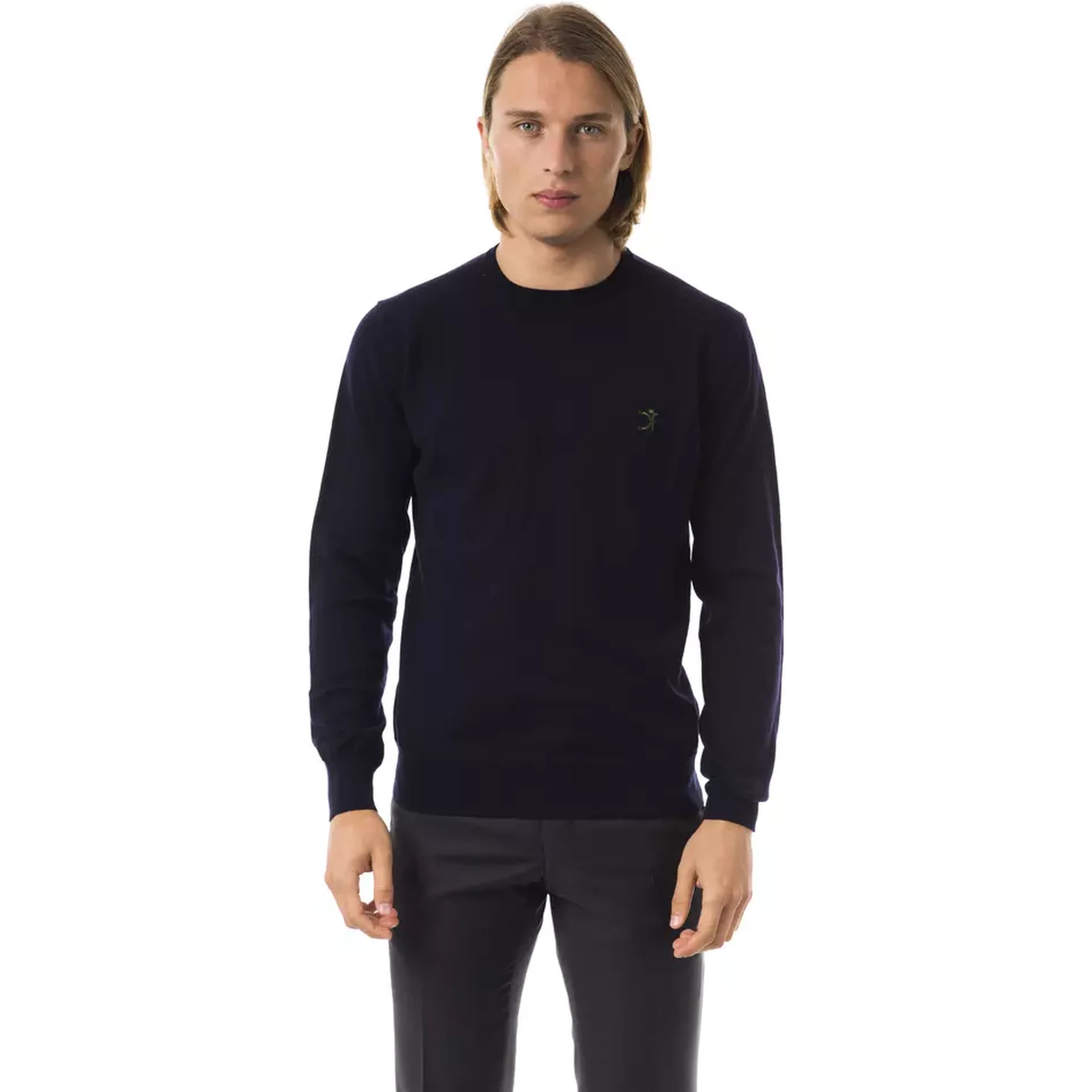 Blue Merino Wool Sweater
