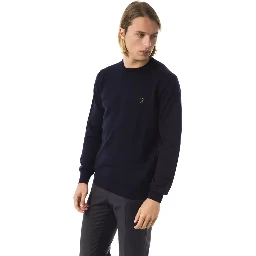 Blue Merino Wool Sweater