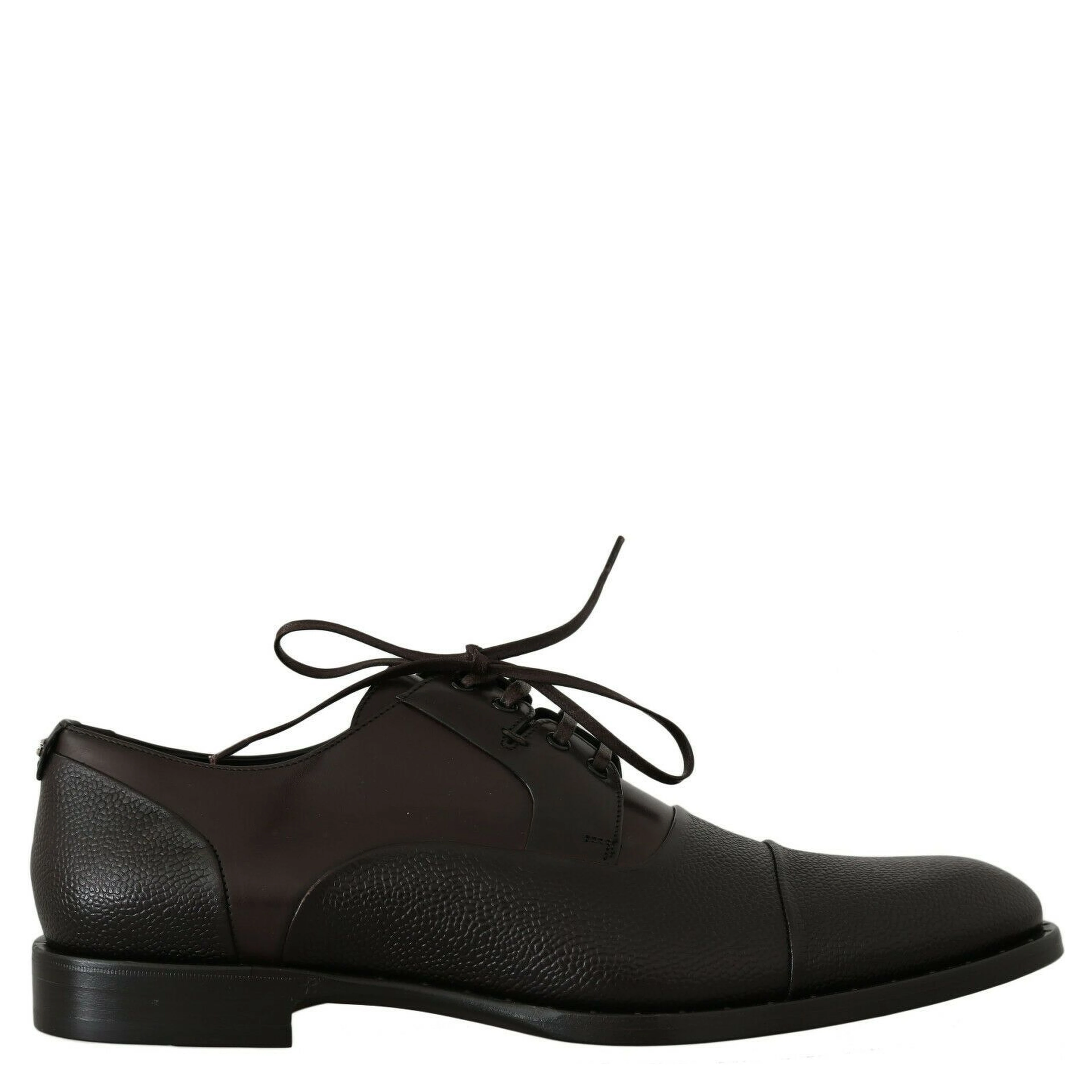Brown Leather Laceups Dress Mens Shoes