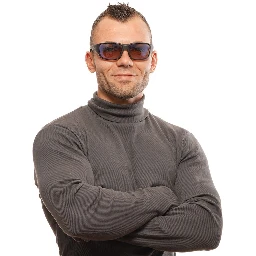 Black Plastic Sunglasses