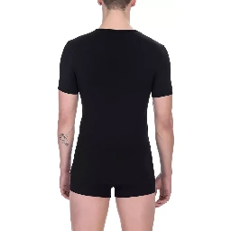 Black Cotton T-Shirt