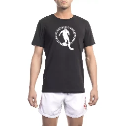 Black Cotton T-Shirt