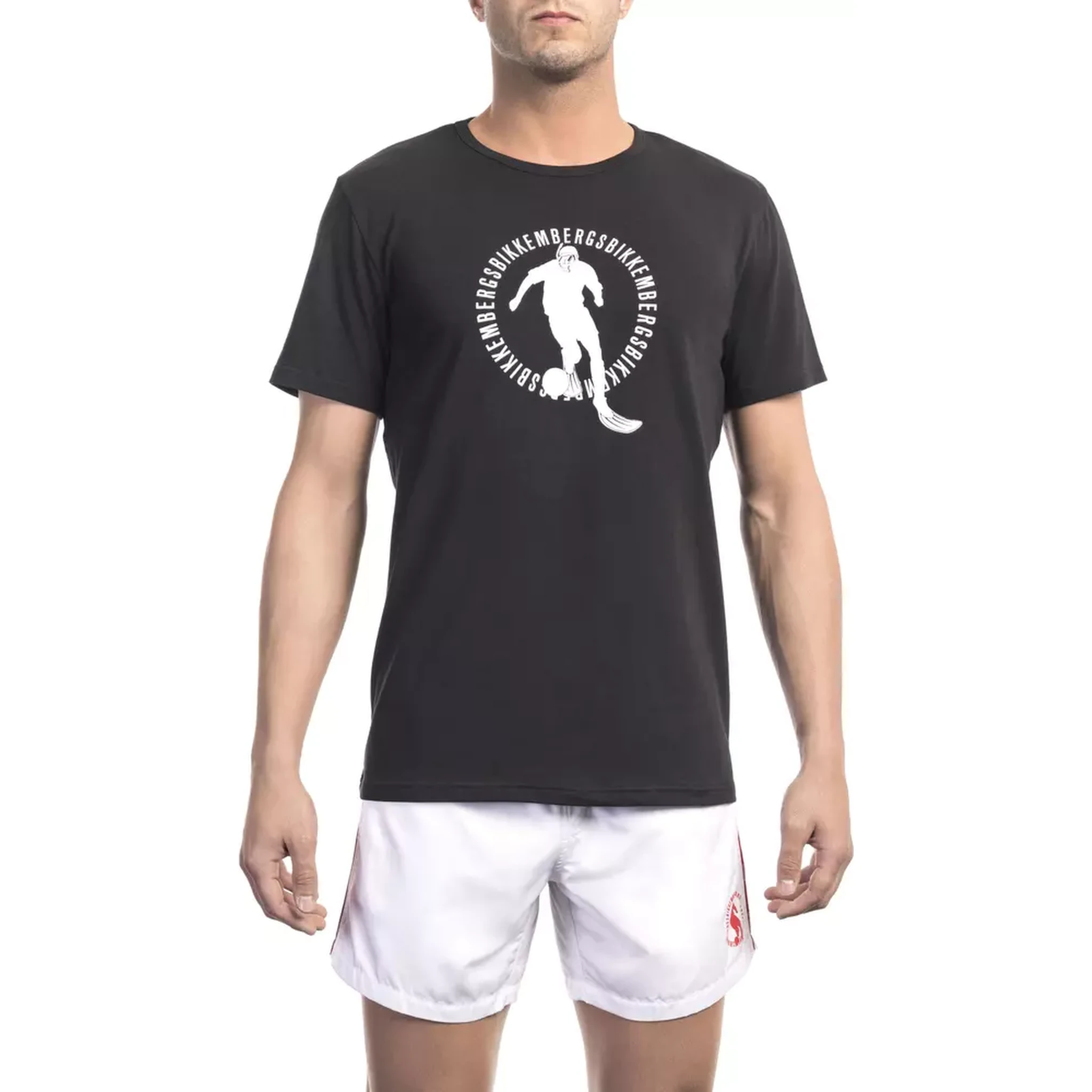 Black Cotton T-Shirt
