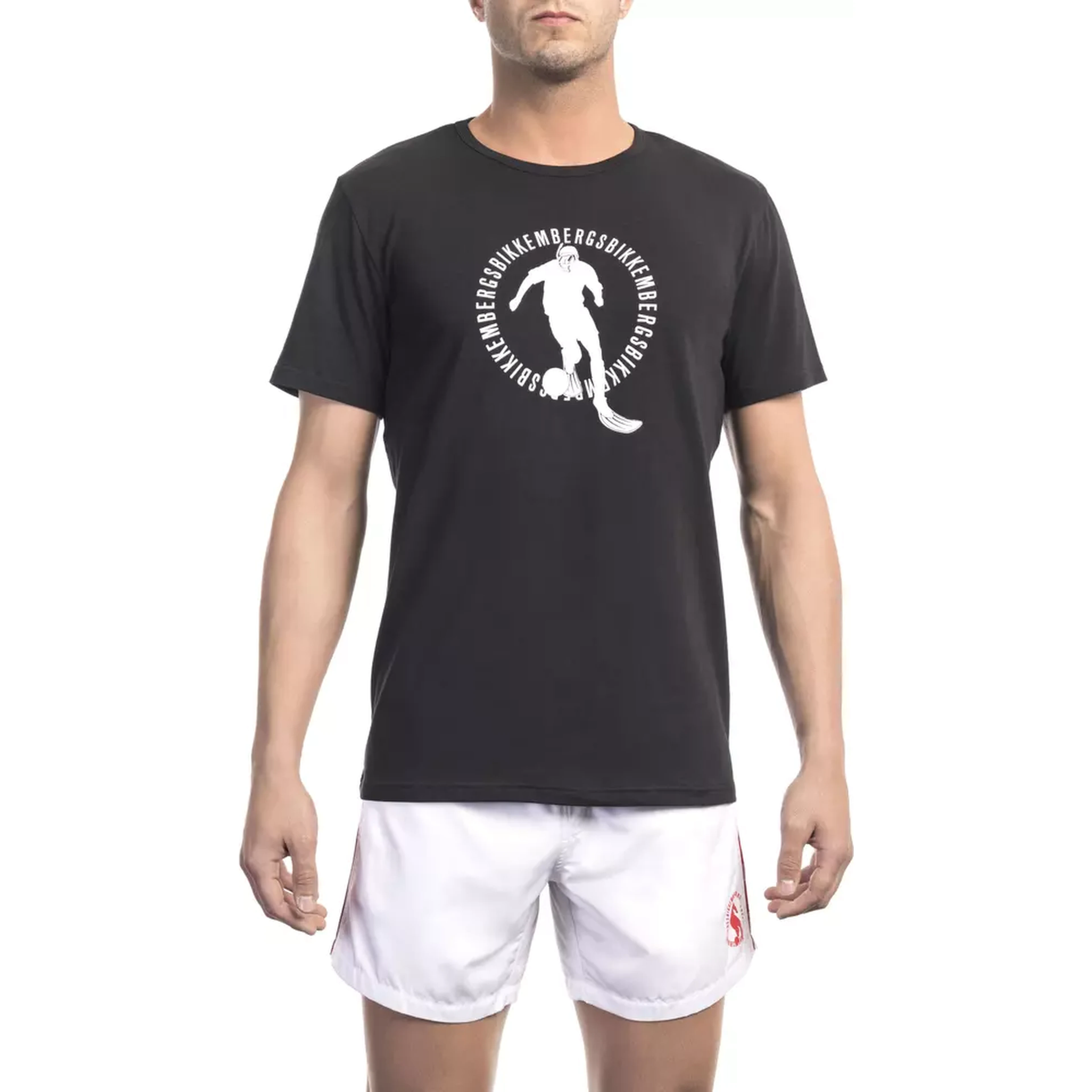 Black Cotton T-Shirt