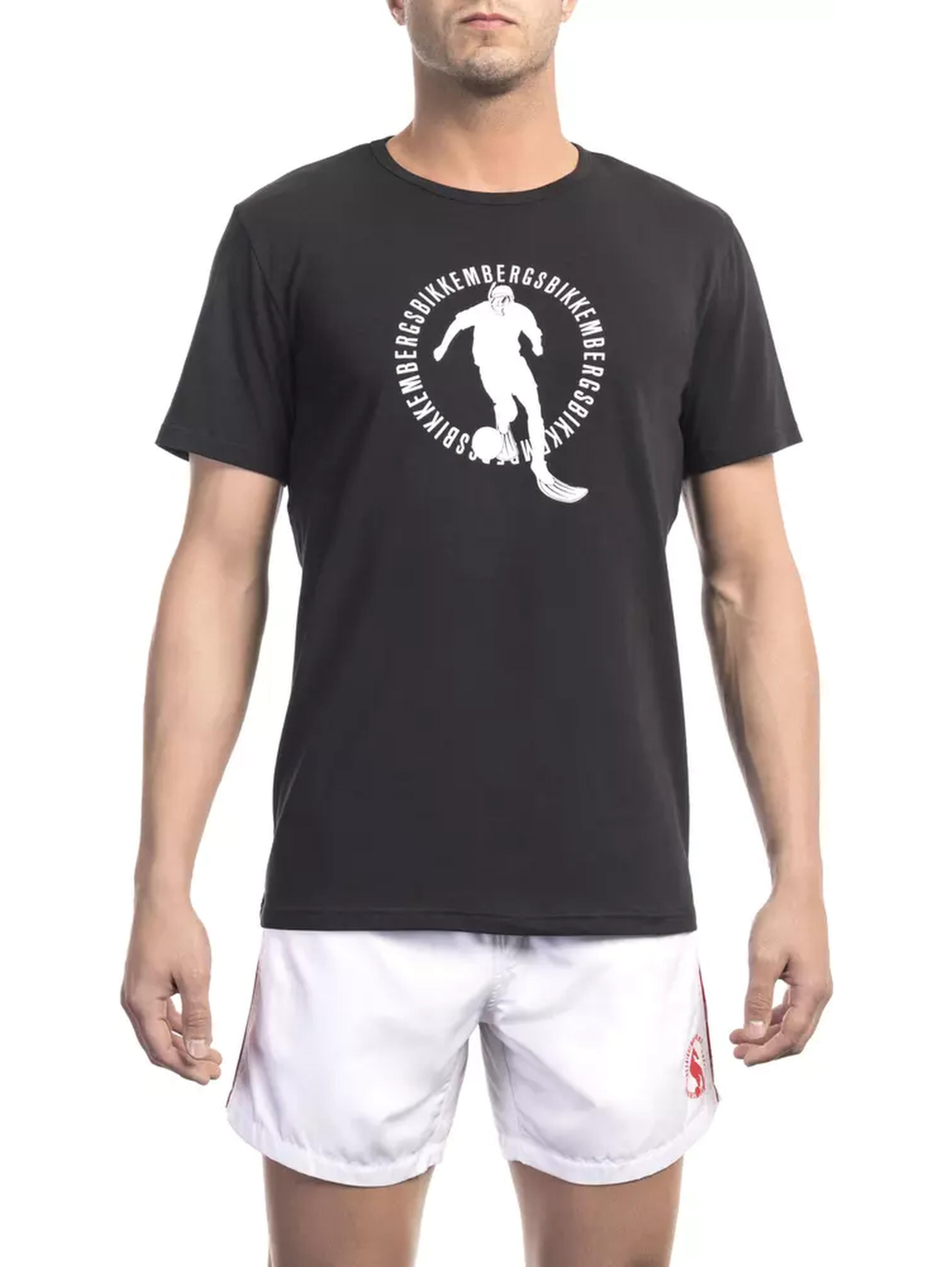 Black Cotton T-Shirt