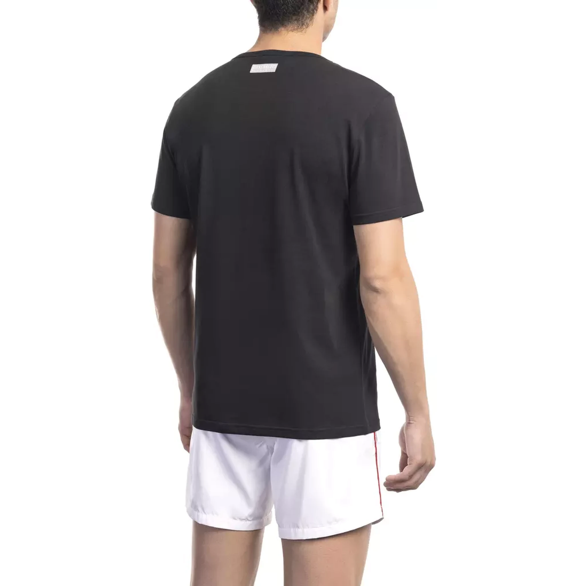 Black Cotton T-Shirt