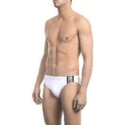 White Polyamide Swimwear