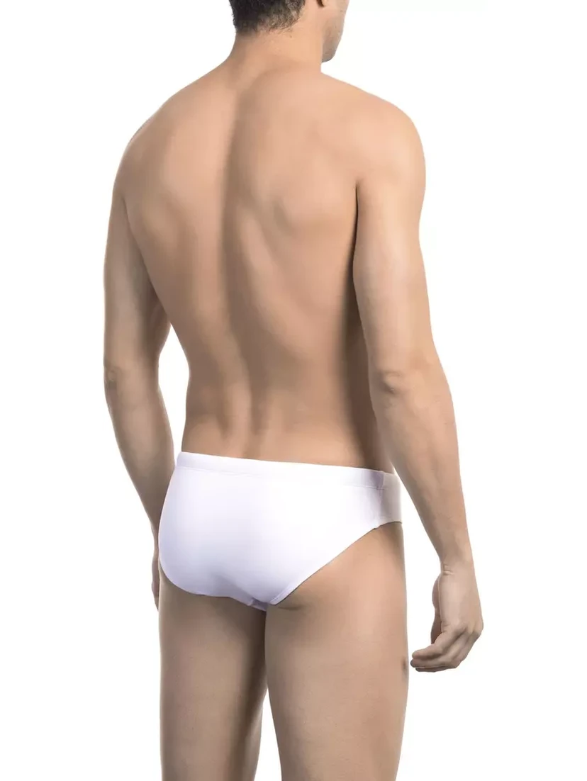 White Polyamide Swimwear