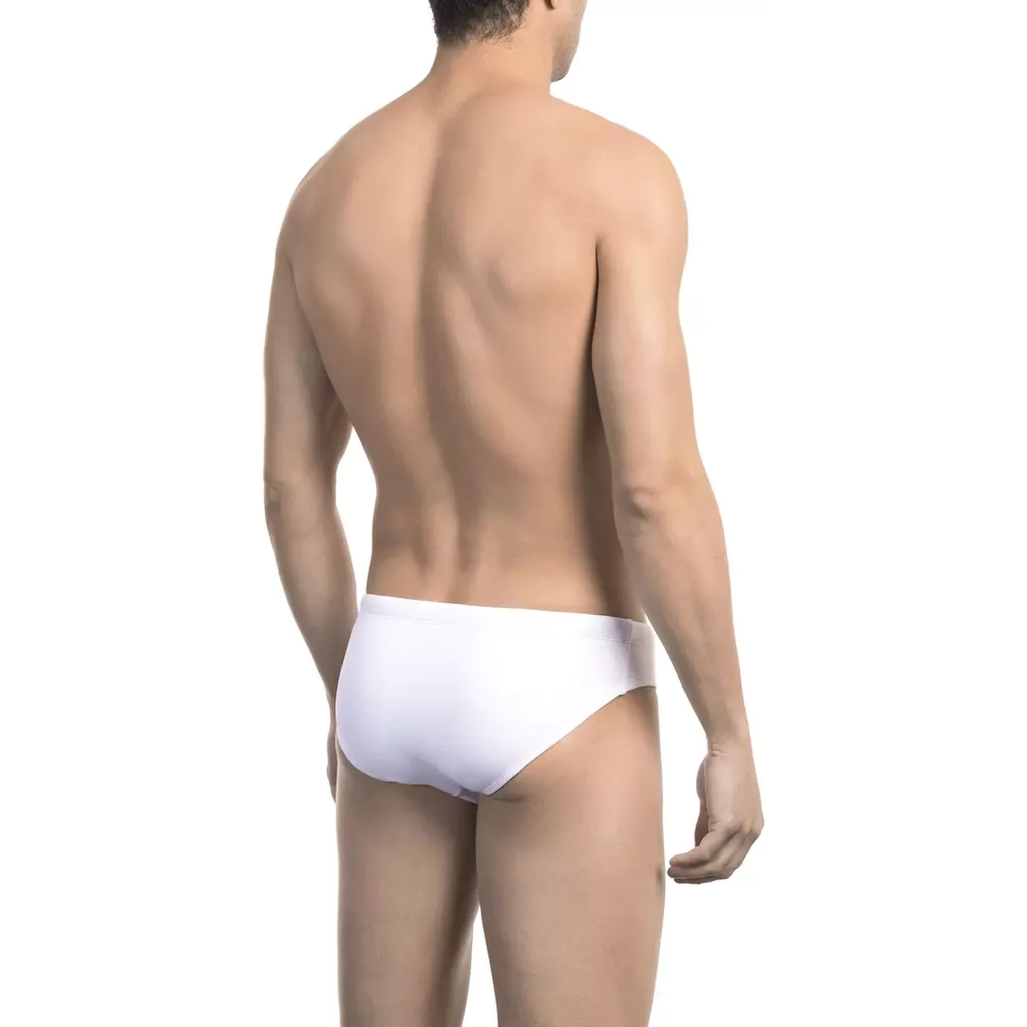 White Polyamide Swimwear