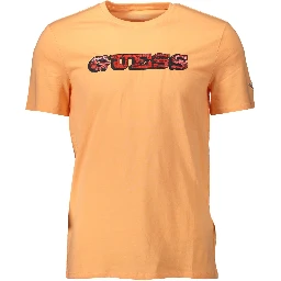 تيشيرت قطني برتقالي