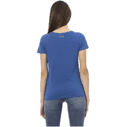Blue Cotton T-Shirt
