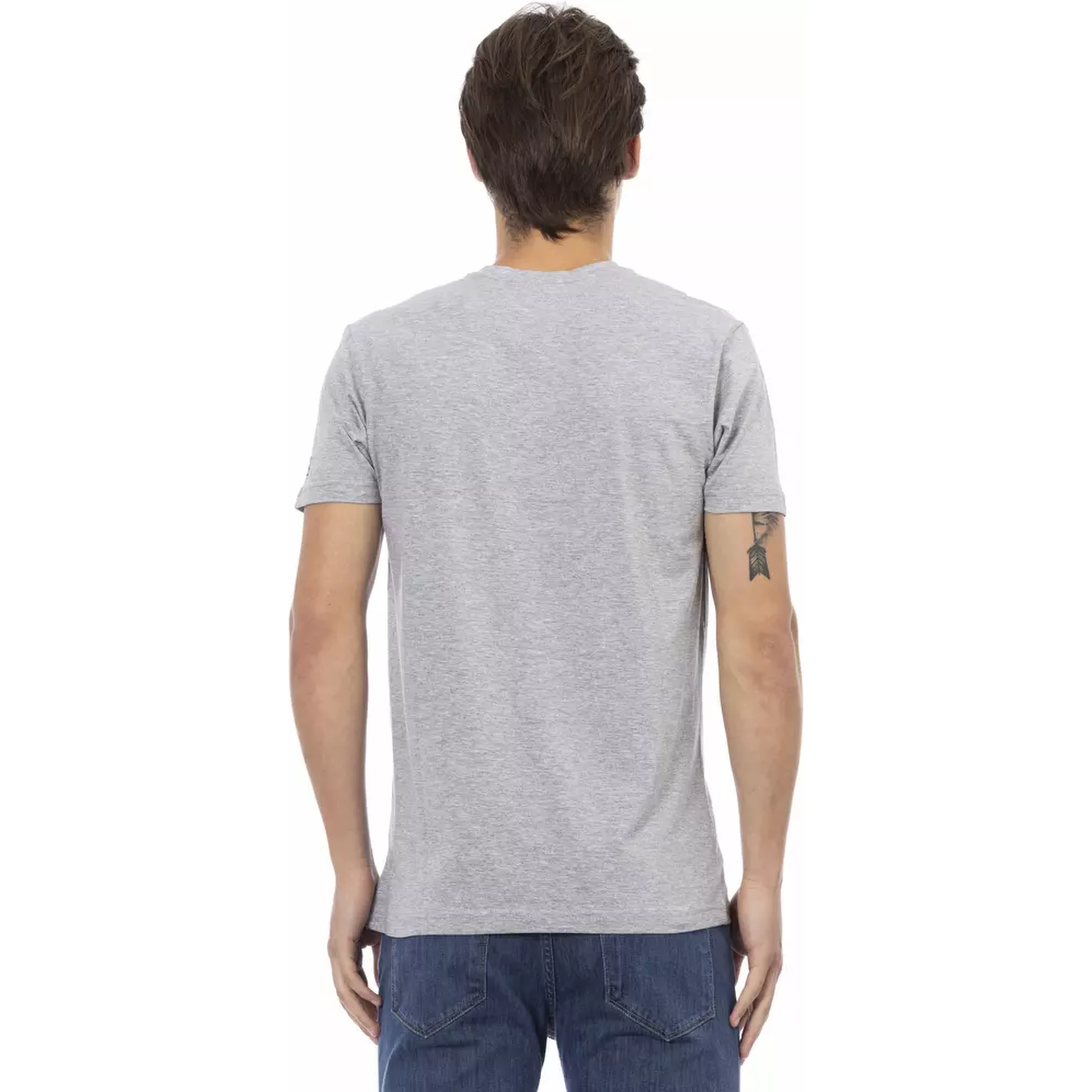 Gray Cotton T-Shirt
