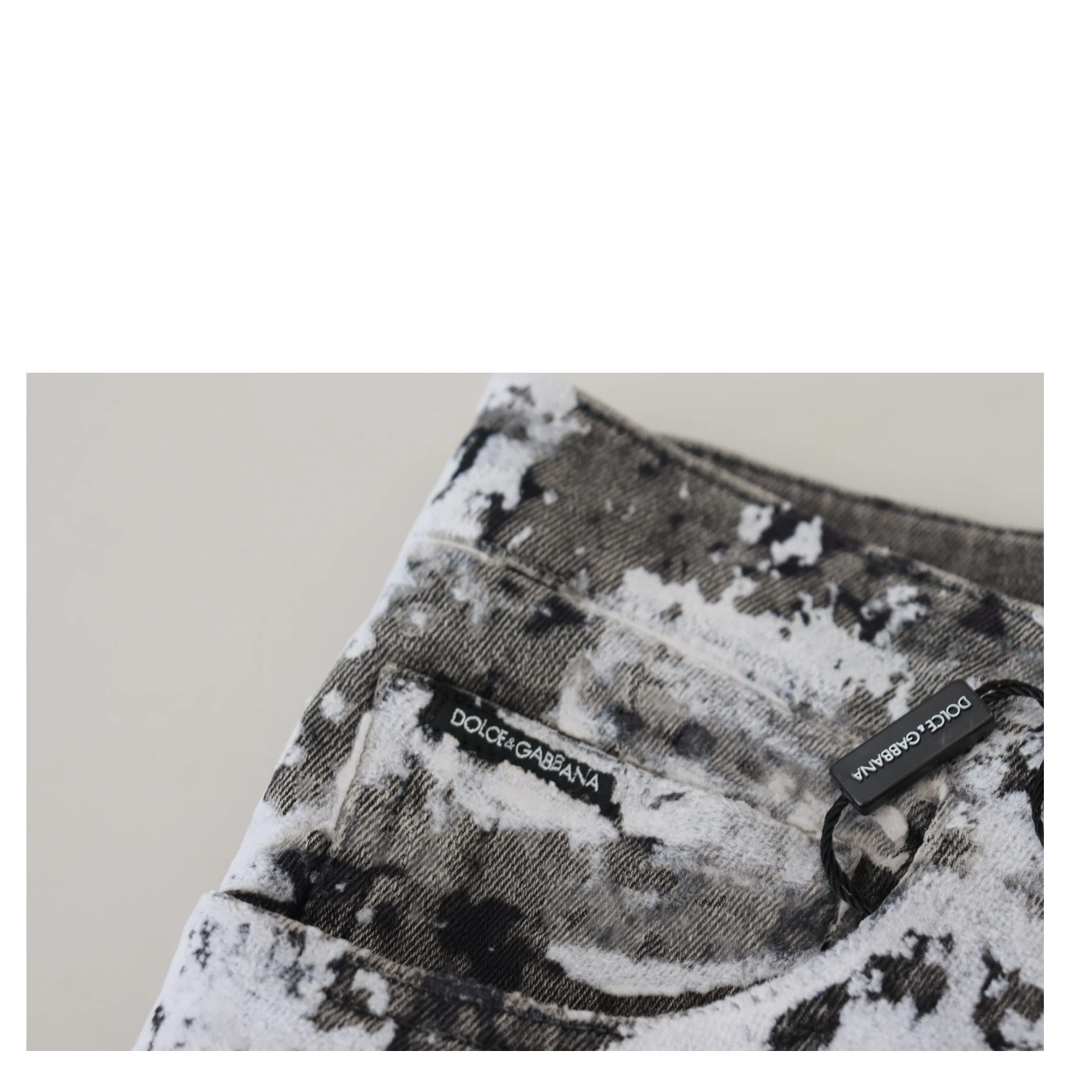 Multicolor Cotton Tie Dye Skinny Denim Jeans