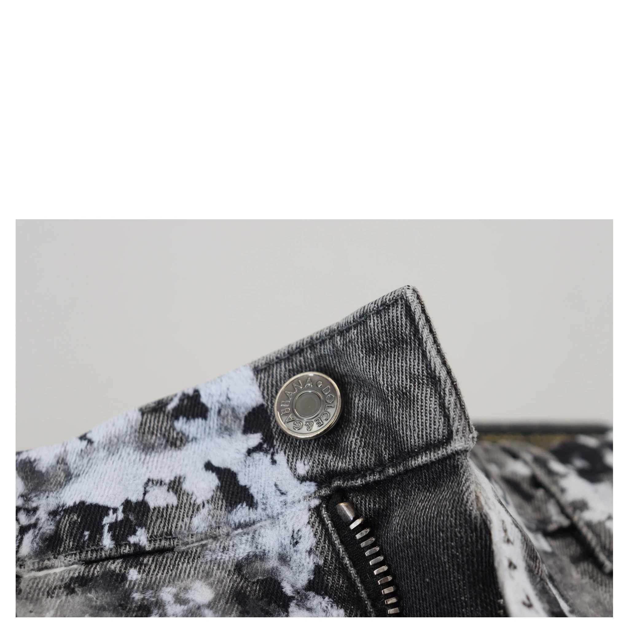 Multicolor Cotton Tie Dye Skinny Denim Jeans