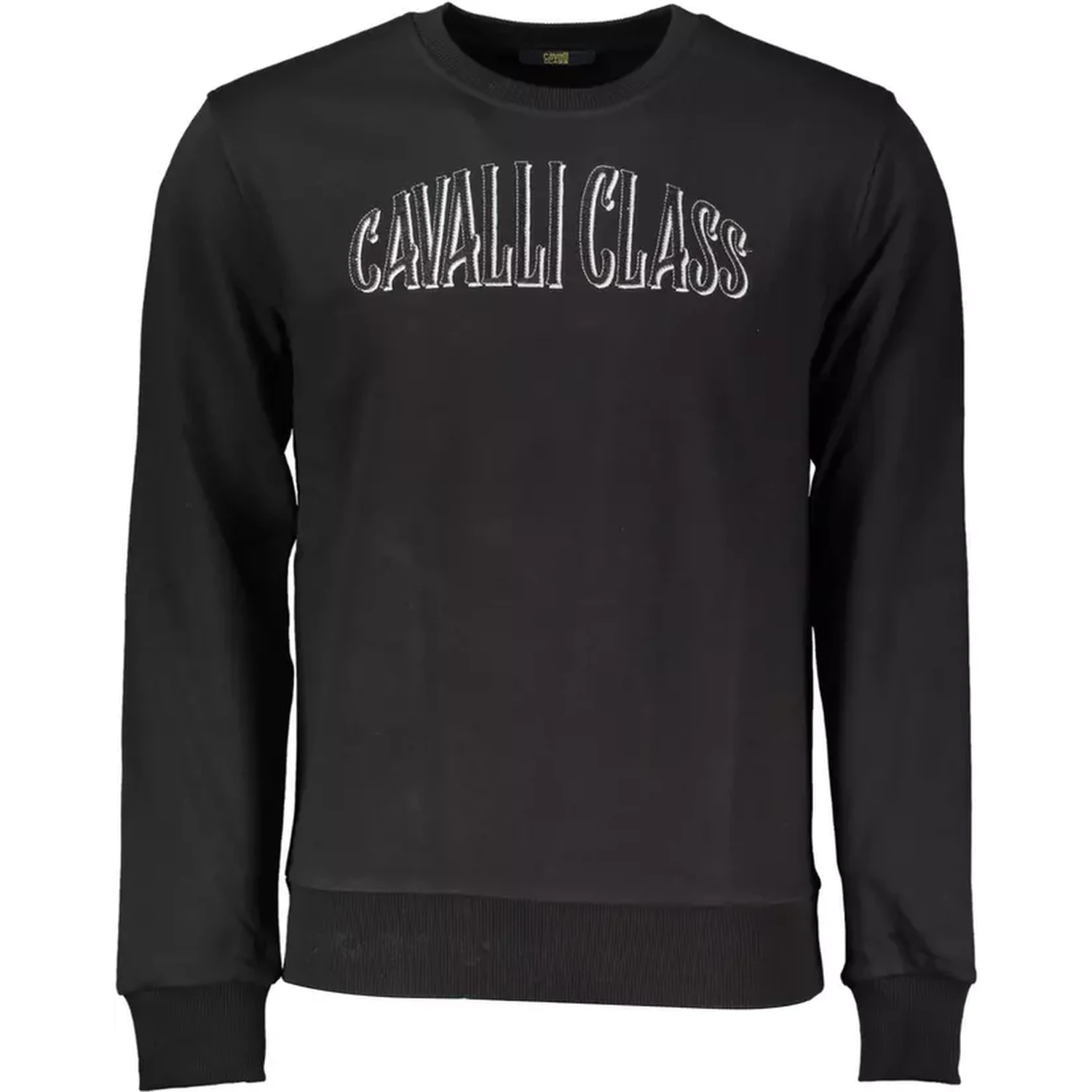 Black Cotton Sweatshirt
