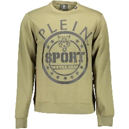 Green Cotton Sweatshirt