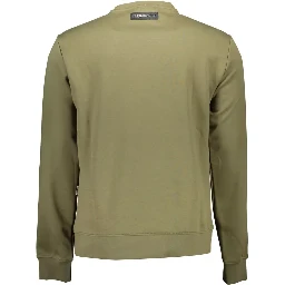 Green Cotton Sweatshirt