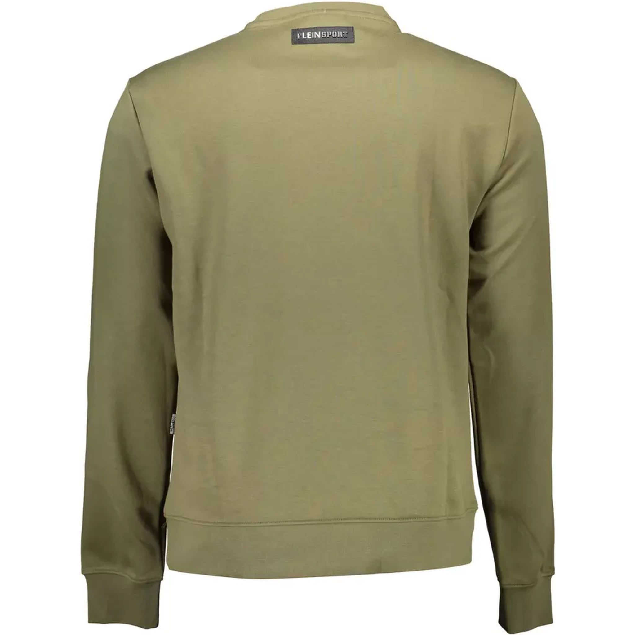 Green Cotton Sweatshirt