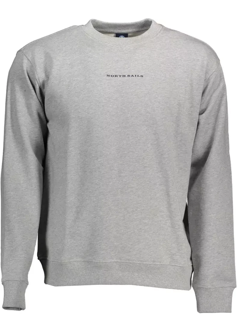 Gray Cotton Sweatshirt