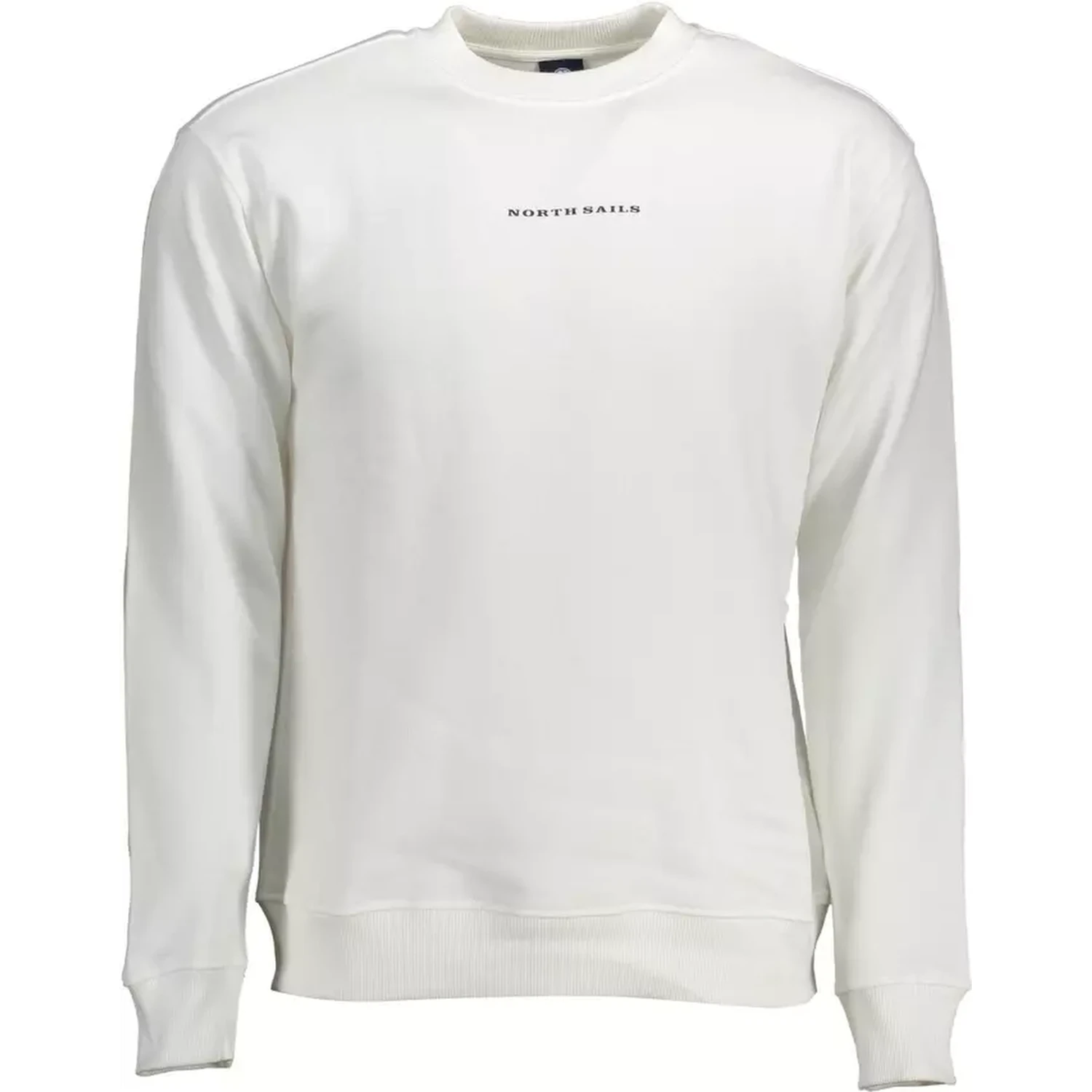 White Cotton Sweatshirt