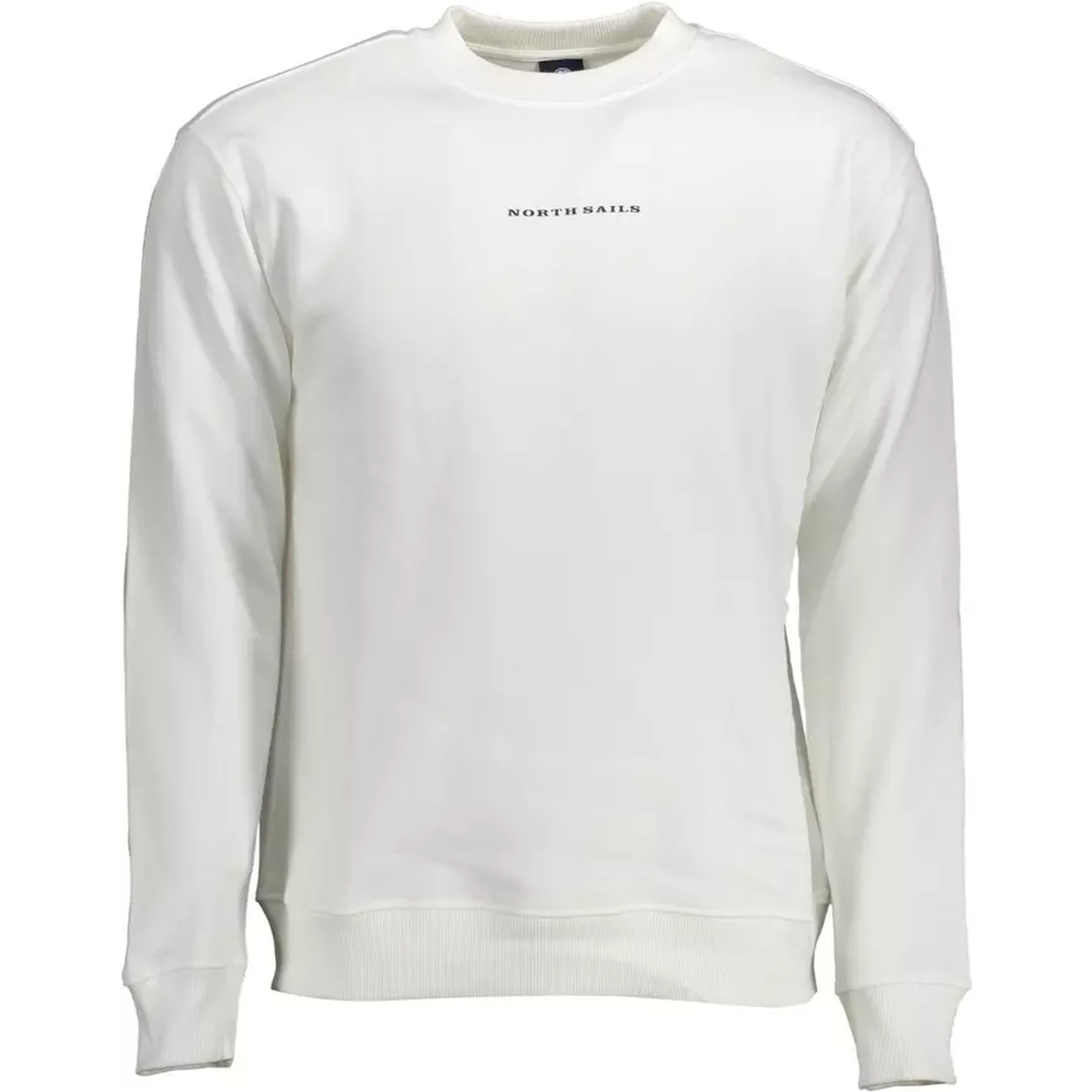 White Cotton Sweatshirt