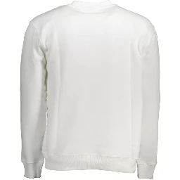 White Cotton Sweatshirt