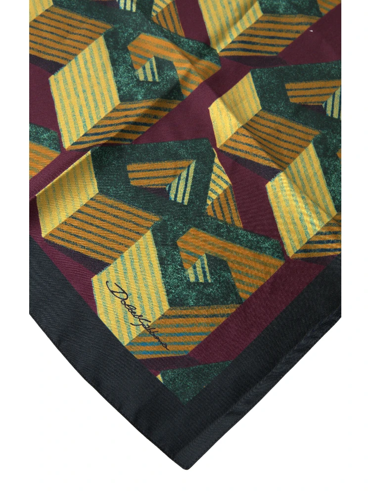 Multicolor Printed Square Handkerchief Scarf alternative