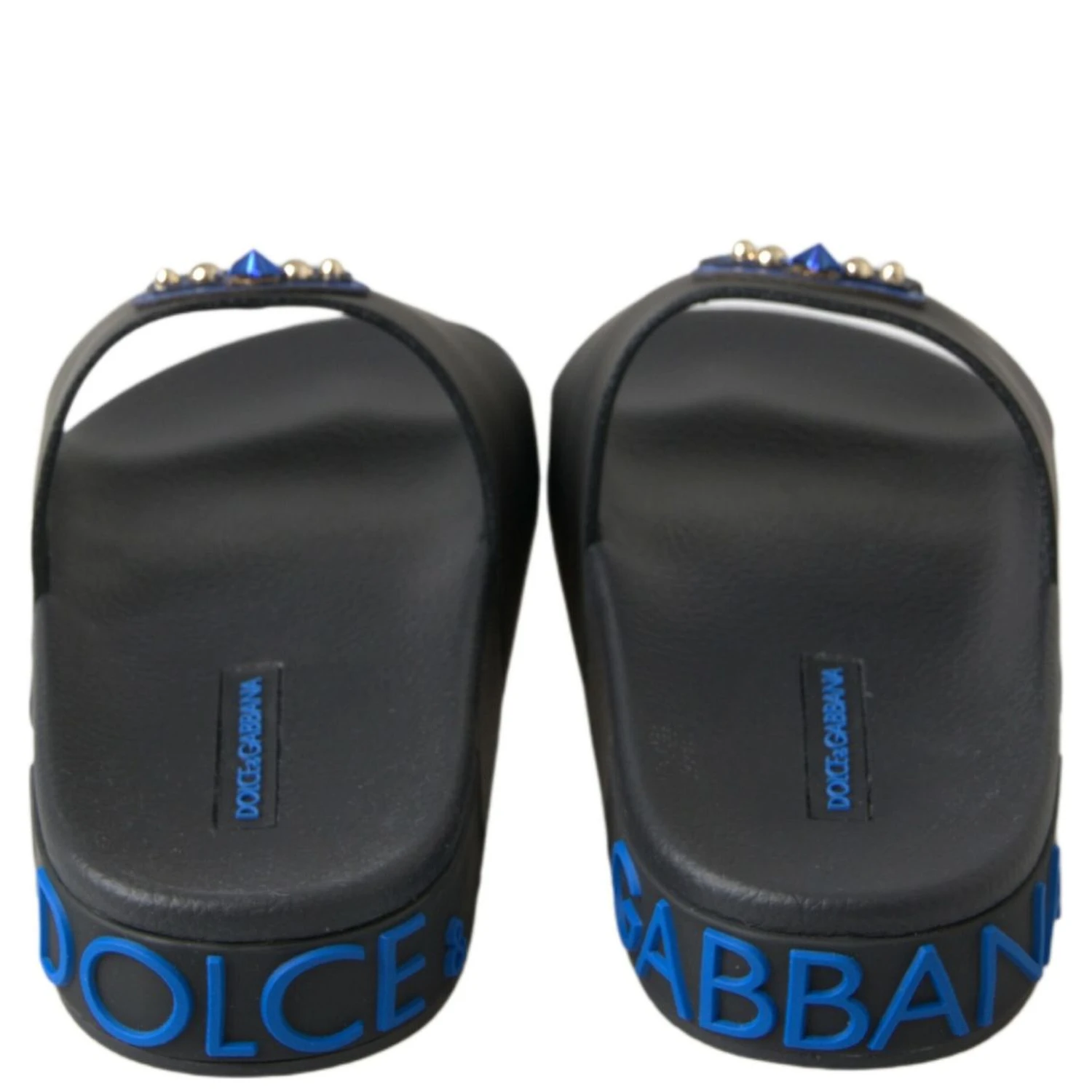 Black Slides Sandals Beach Saint Barth Shoes