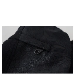 Black Polyester Skinny Jogger Men Pants