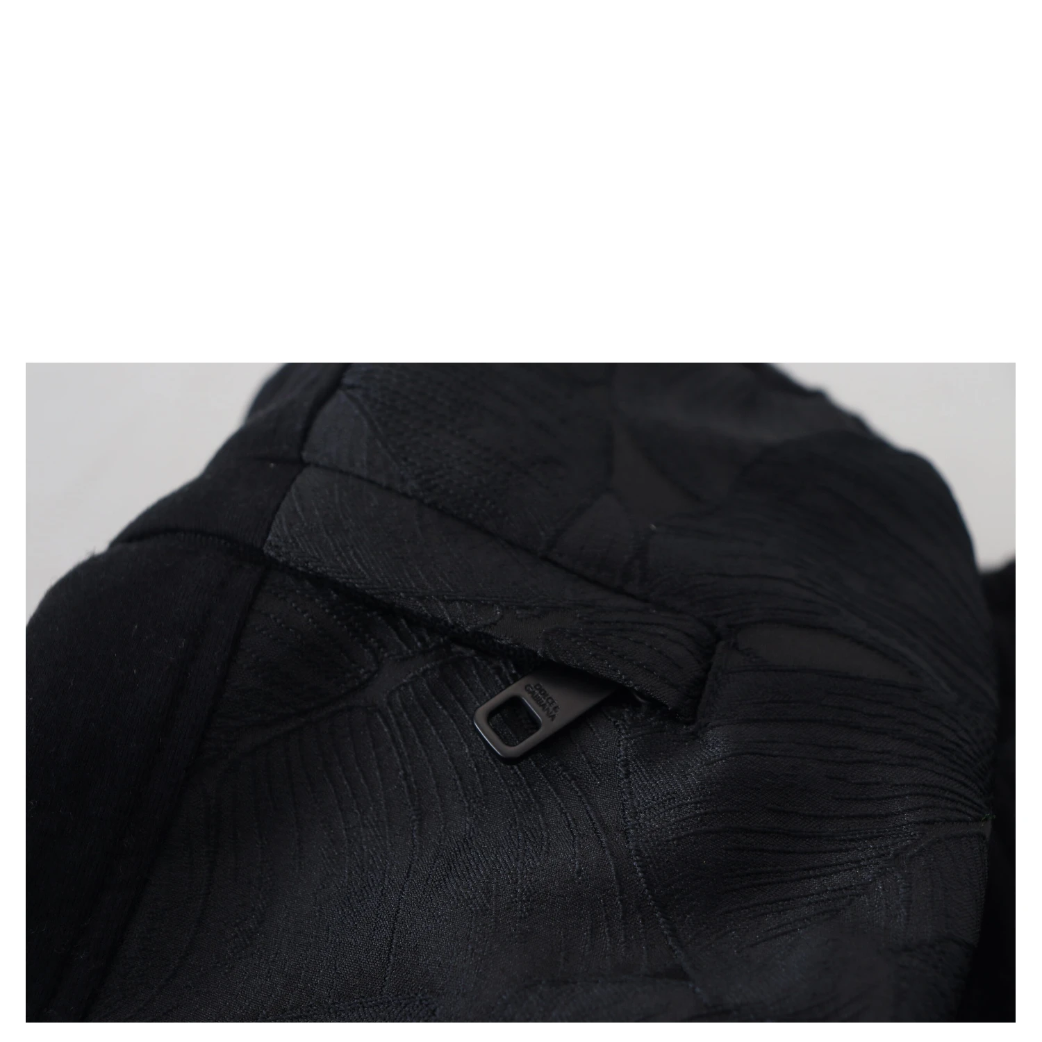 Black Polyester Skinny Jogger Men Pants