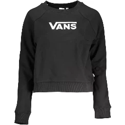 Black Cotton Sweatshirt