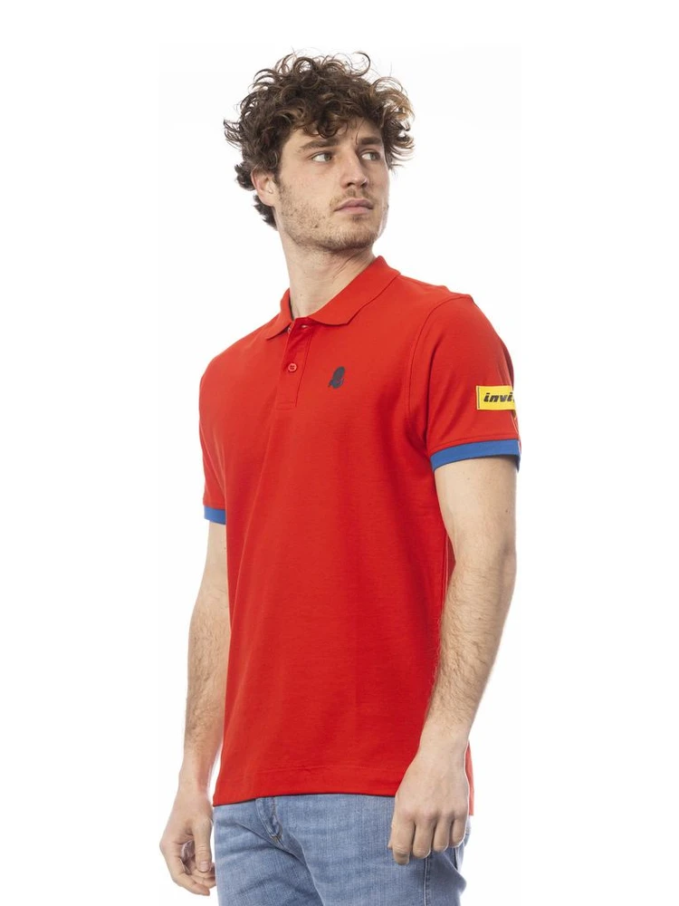 Red Cotton Polo Shirt alternative