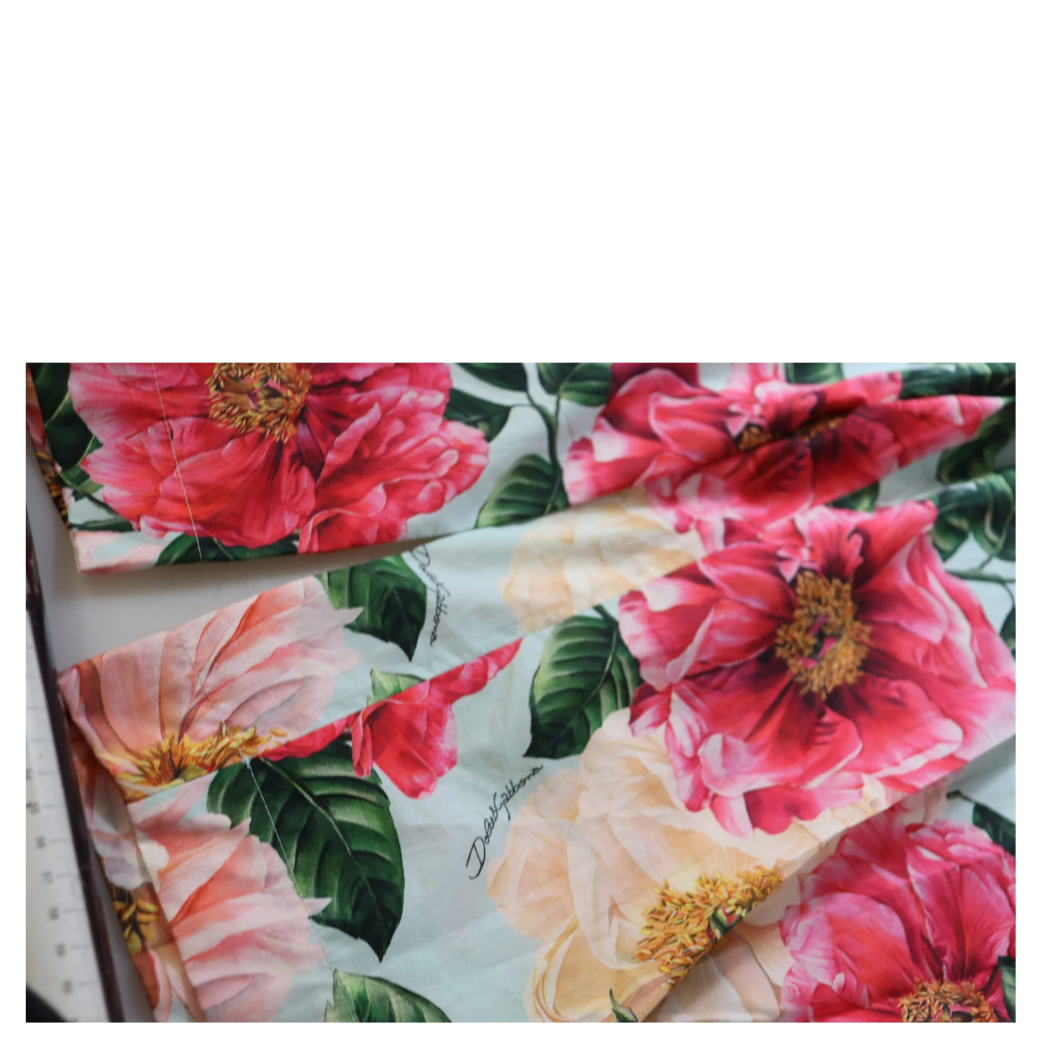 Multicolor Flora Printed High Waist Cropped Trouser Pants