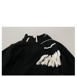 Black Cashmere Turtleneck Pullover Sweater