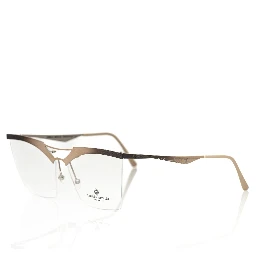 Gold Metallic Fibre Glasses Frame