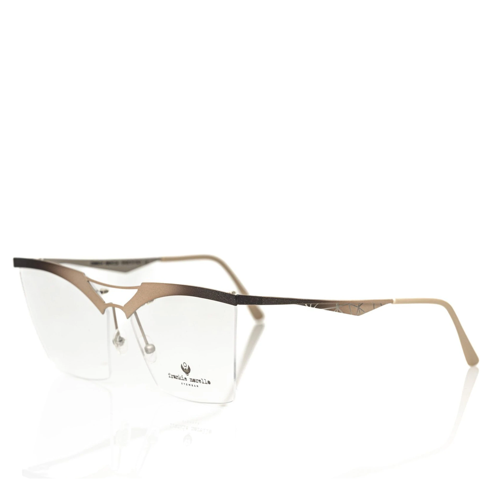 Gold Metallic Fibre Glasses Frame