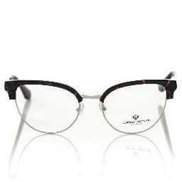 Burgundy Metallic Fibre Glasses Frame