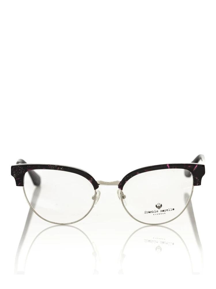 Burgundy Metallic Fibre Glasses Frame