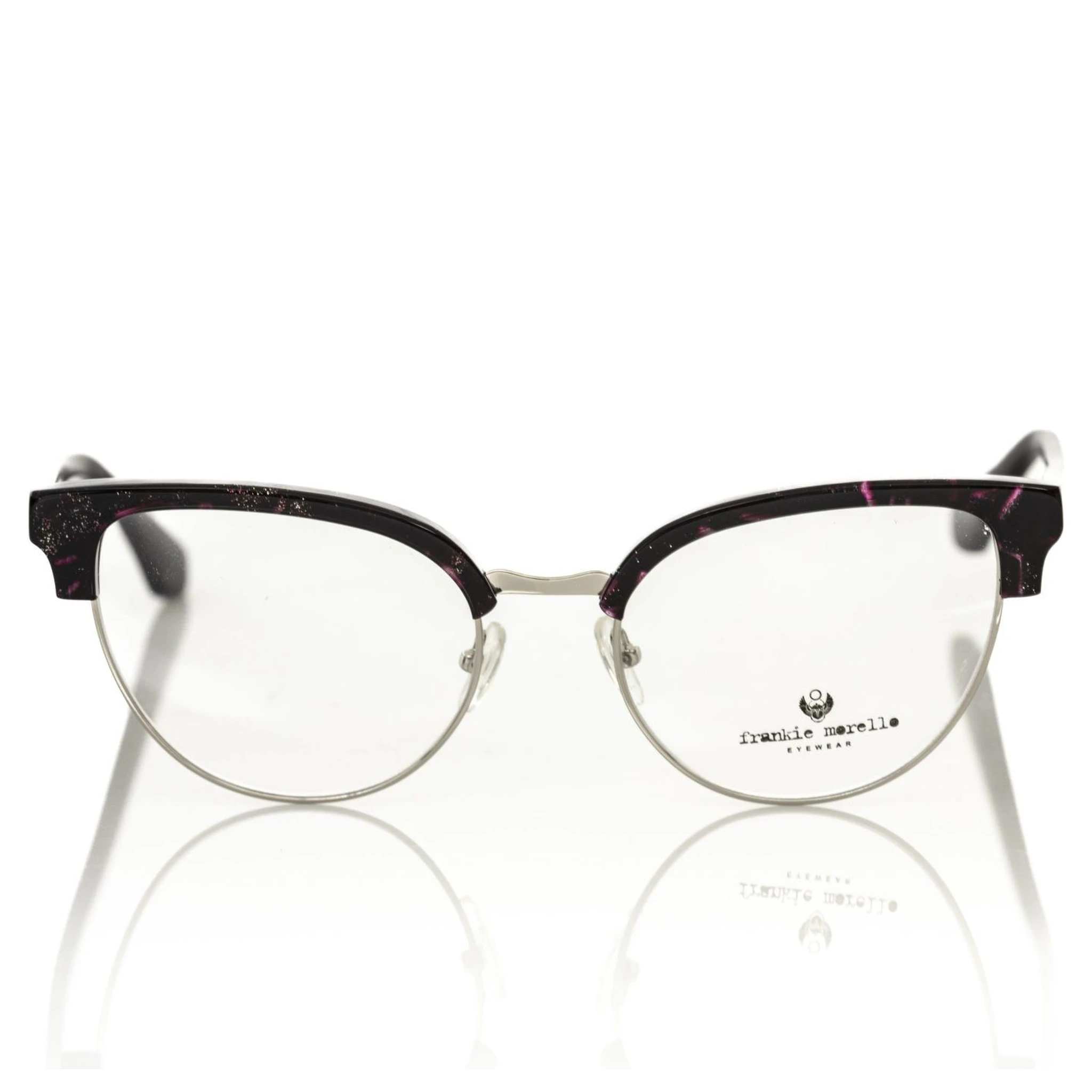Burgundy Metallic Fibre Glasses Frame
