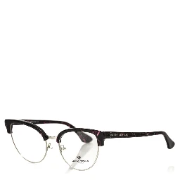 Burgundy Metallic Fibre Glasses Frame