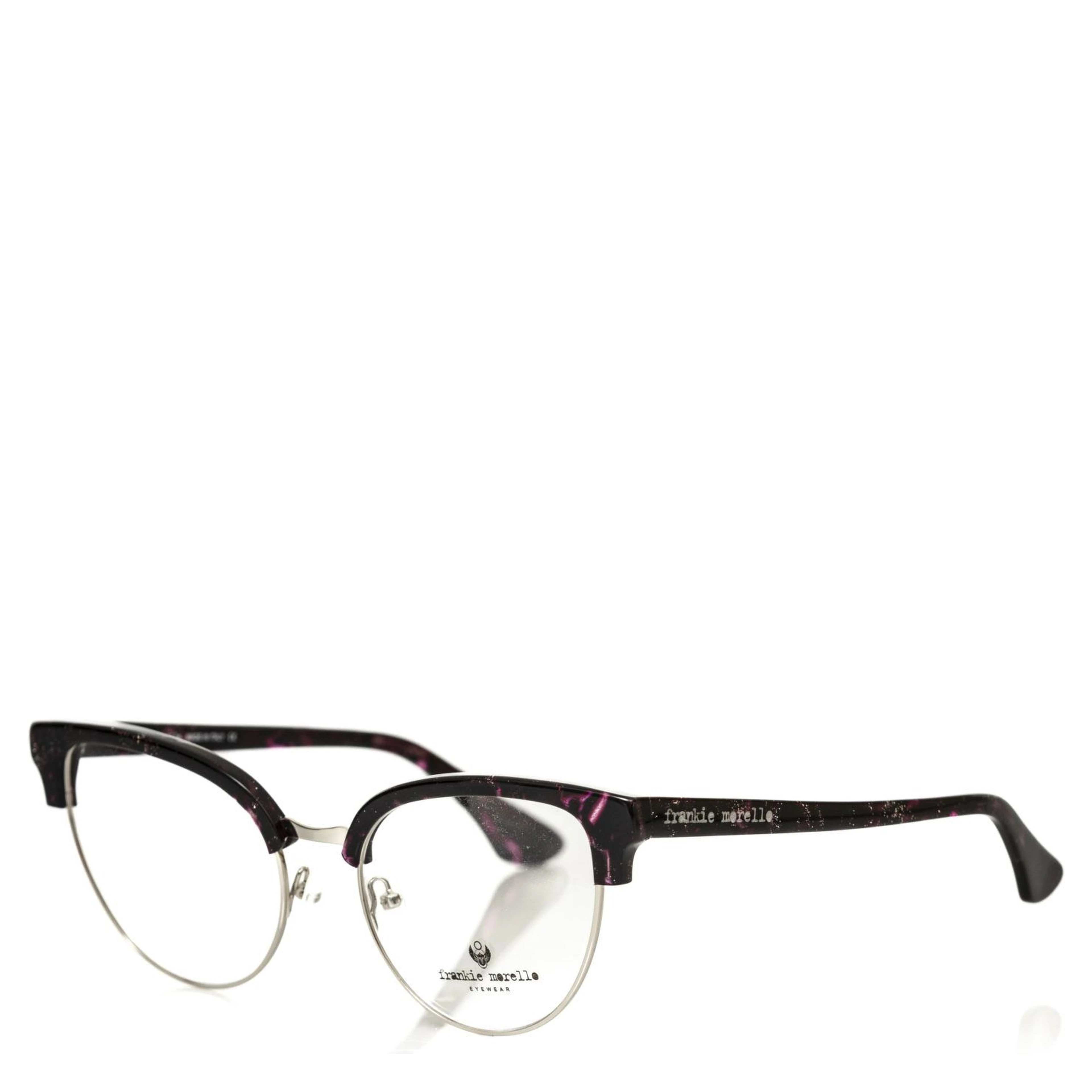 Burgundy Metallic Fibre Glasses Frame