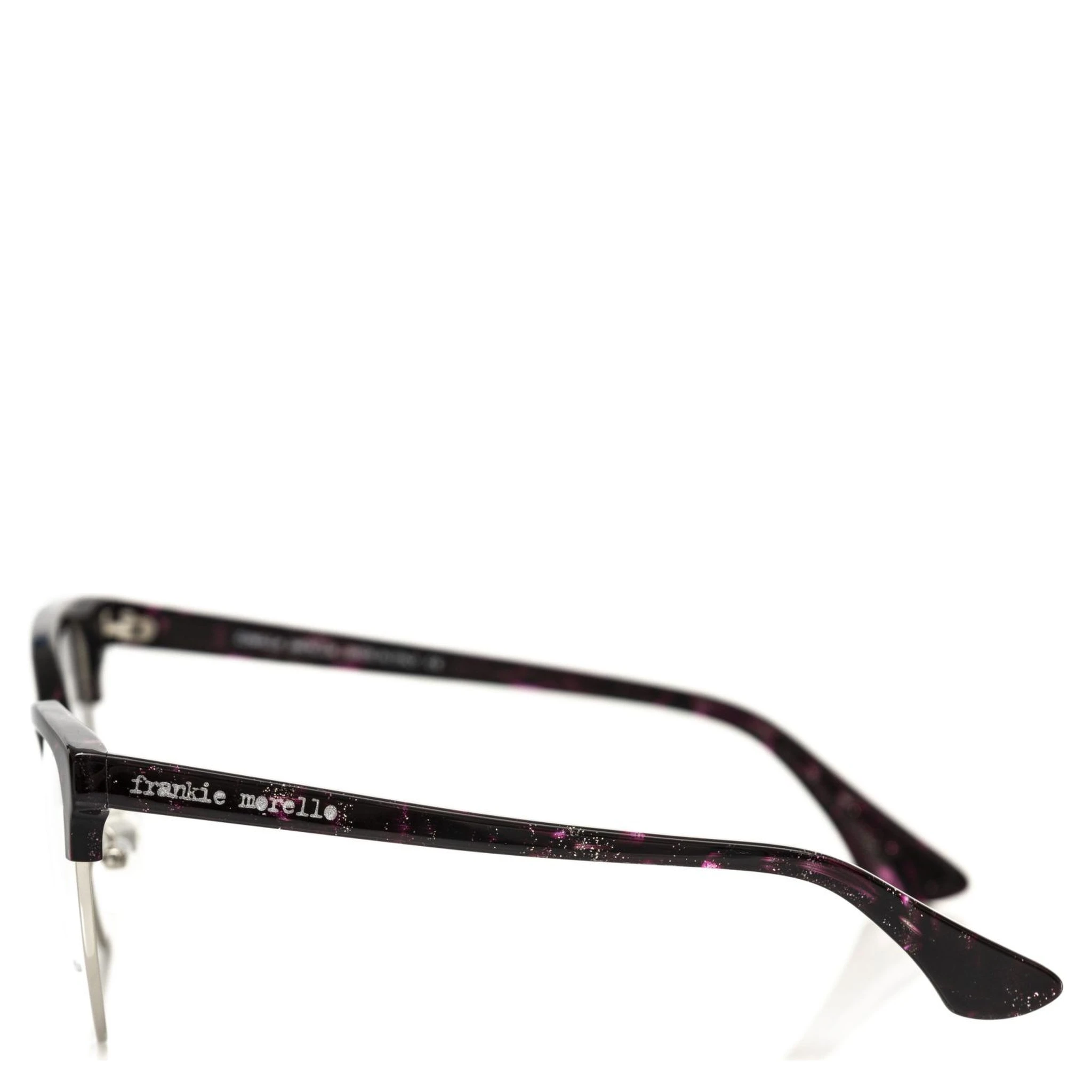 Burgundy Metallic Fibre Glasses Frame