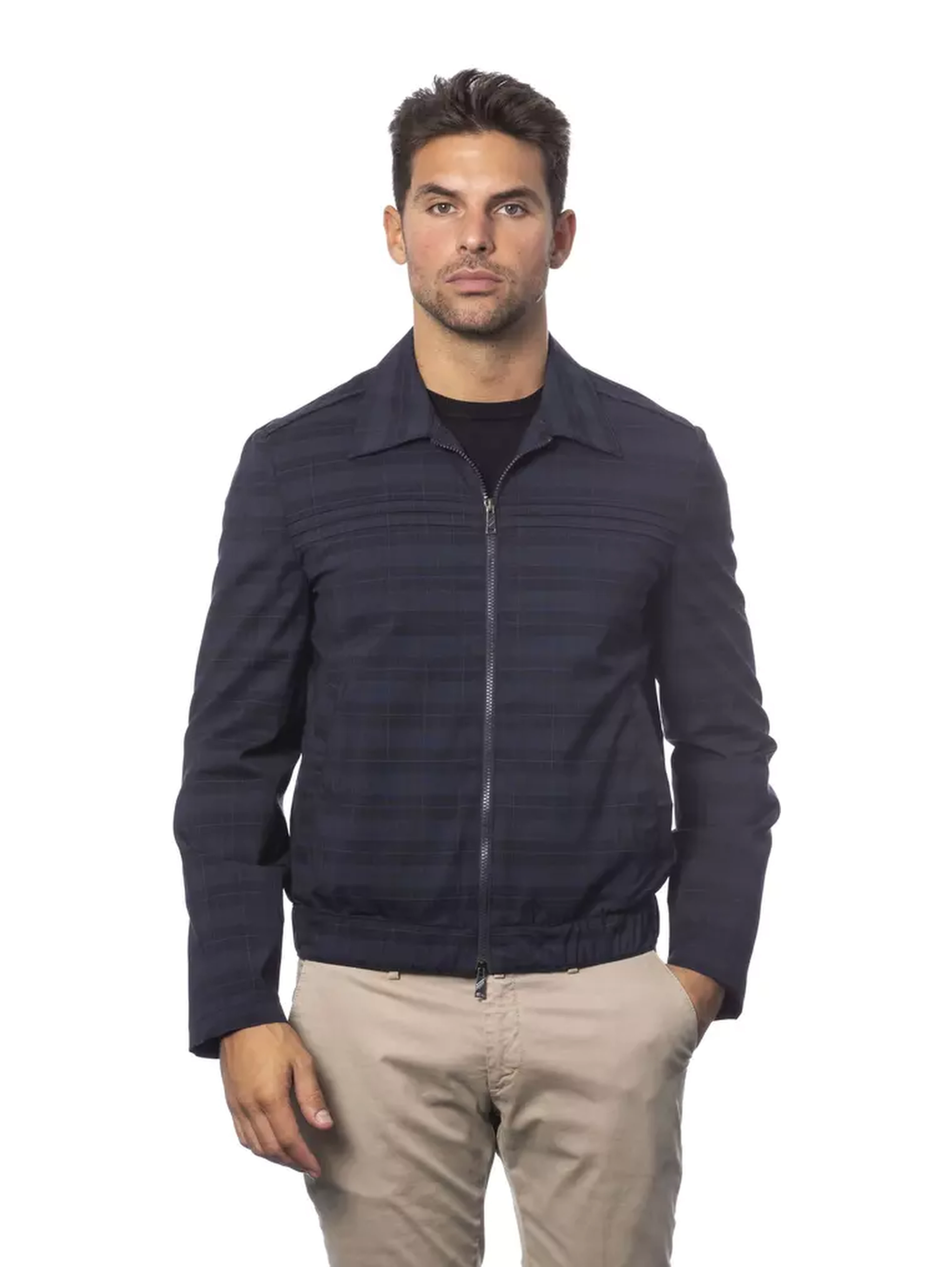 Blue Wool Light Jacket