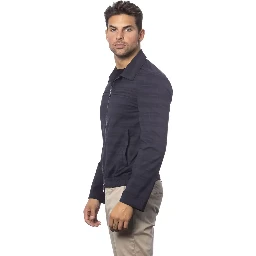 Blue Wool Light Jacket